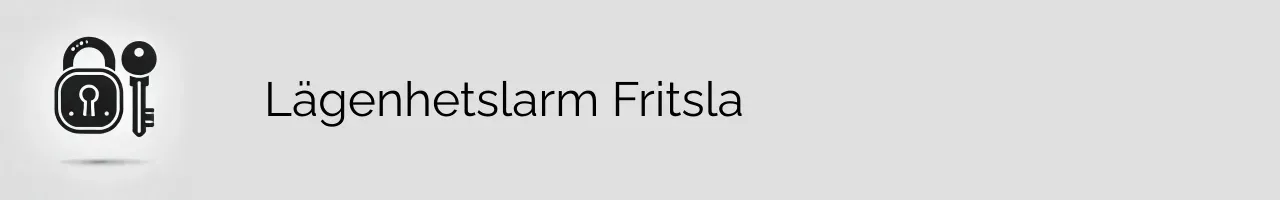 Lägenhetslarm Fritsla