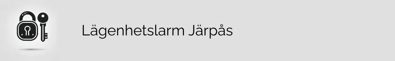 Lägenhetslarm Järpås