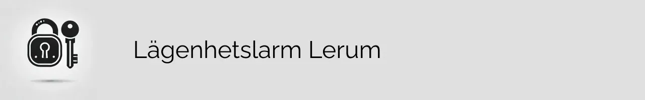 Lägenhetslarm Lerum