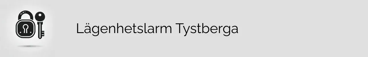 Lägenhetslarm Tystberga